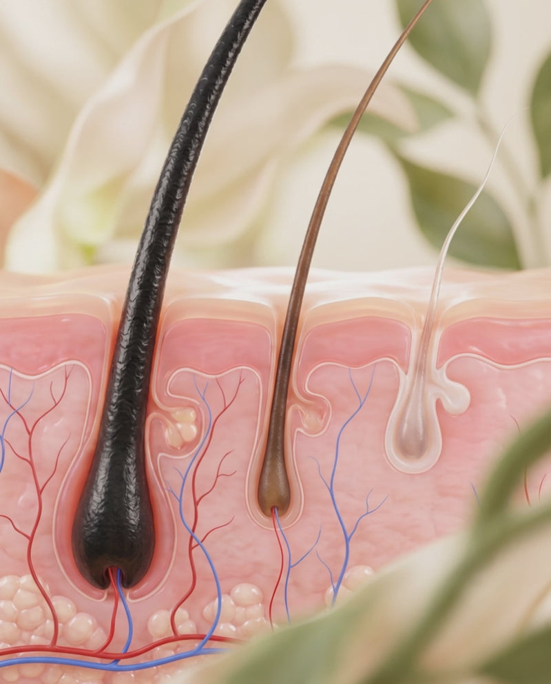 Mechanism film 3 — what a well-fed root produces (animated illustration)