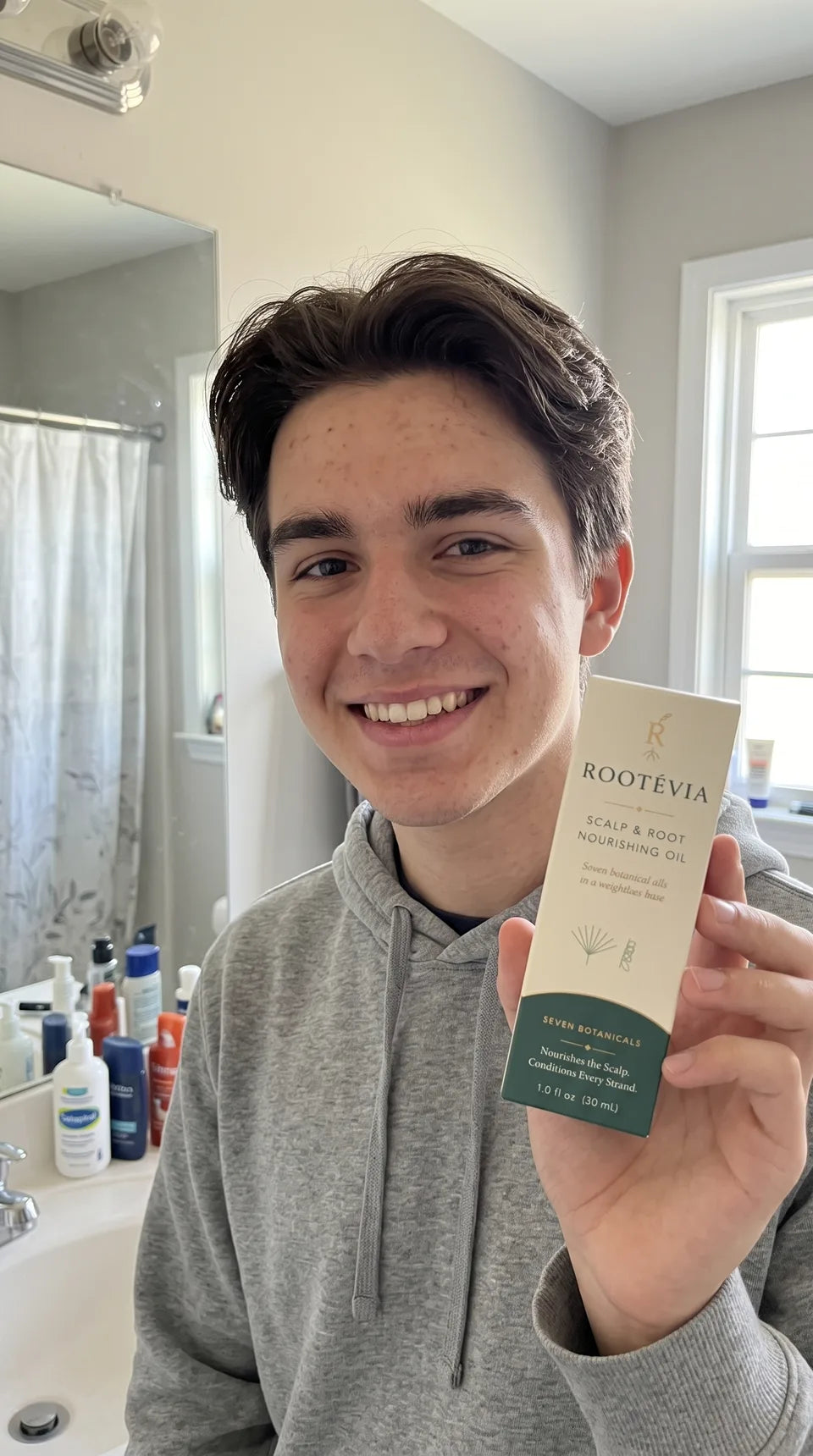 Bathroom routine · customer photo
